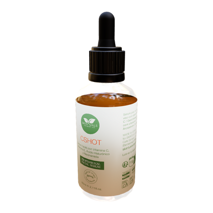 CSHOT SERUM - Sérum Facial con Vitamina C, E, Ácido Hialurónico, Niacinamida y Aloe Vera 60ml.